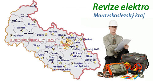 revizní technik elektro Ostrava pro Moravskoslezský kraj