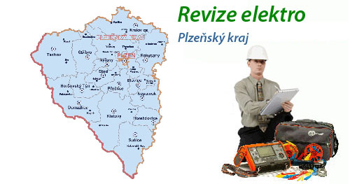 revizní technik elektro Plzeň pro Plzeňský kraj