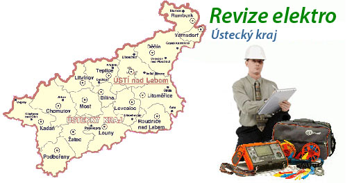 revizní technik elektro Ústí nad Labem pro Ústecký kraj